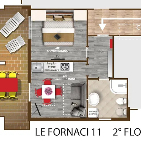 Apartamento Fornaci 11 Rivieraholiday